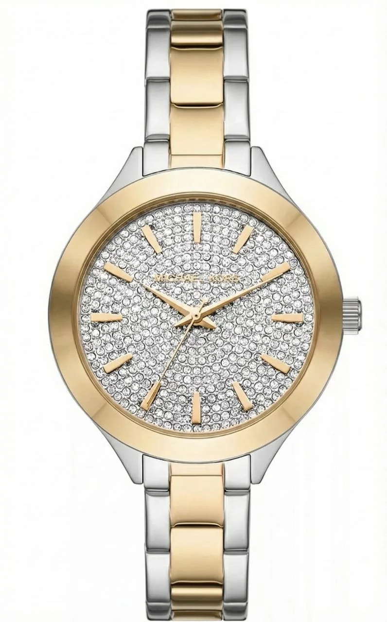Michael Kors Silver Metal Watch MKO1118