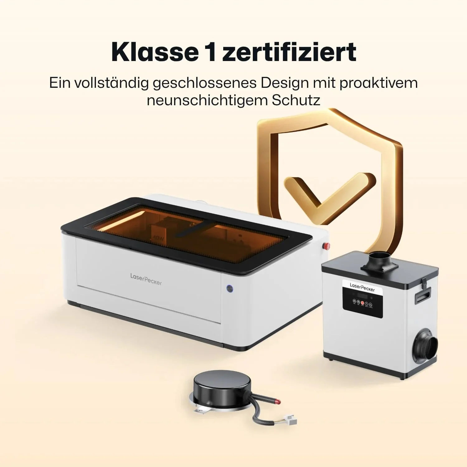 Laserpecker Lasergerät LX2 Safeguard 40W Basic