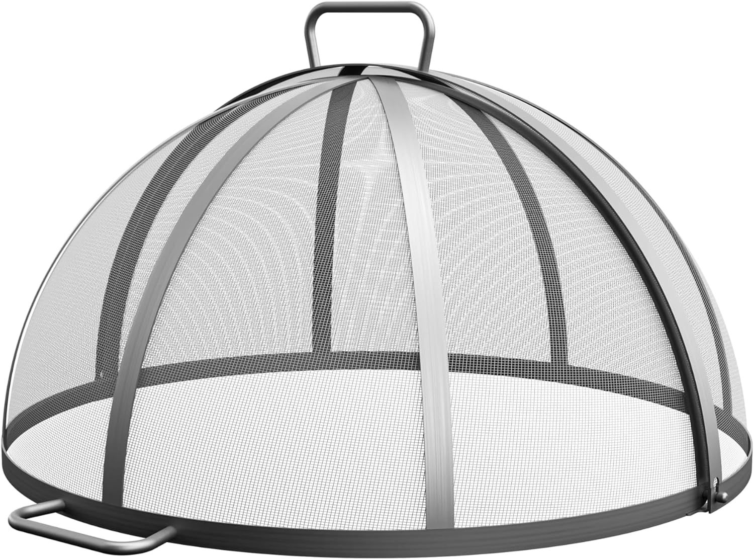 Breeo X24 Stainless Steel Spark Screen for Smokeless Fire Pits �C Hinged Access Cover for Breeo Fire Pits, Outdoor Safety Guard for Containing Sparks & Embers