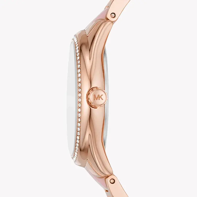 Michael Kors Janelle Three-Hand Two-Tone Women's Watch - MK4731