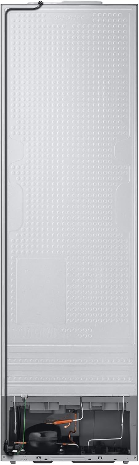 Samsung Frigorífico Combi IA 185.5cm Balda Botellero, Dispensador de agua 341L Clase D Plata RB34C632DSA/EF