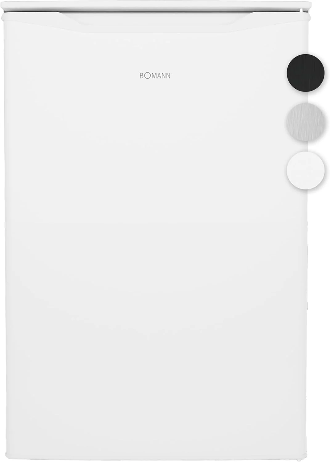 Bomann® Gefrierschrank 87L | Gefrierschrank klein mit Temperaturbereich ≤ -18°C | 3 Schubladen | Tiefkühlschrank mit wechselbarem Türanschlag | Freezer Tiefkühlschrank klein GS 7253 weiß