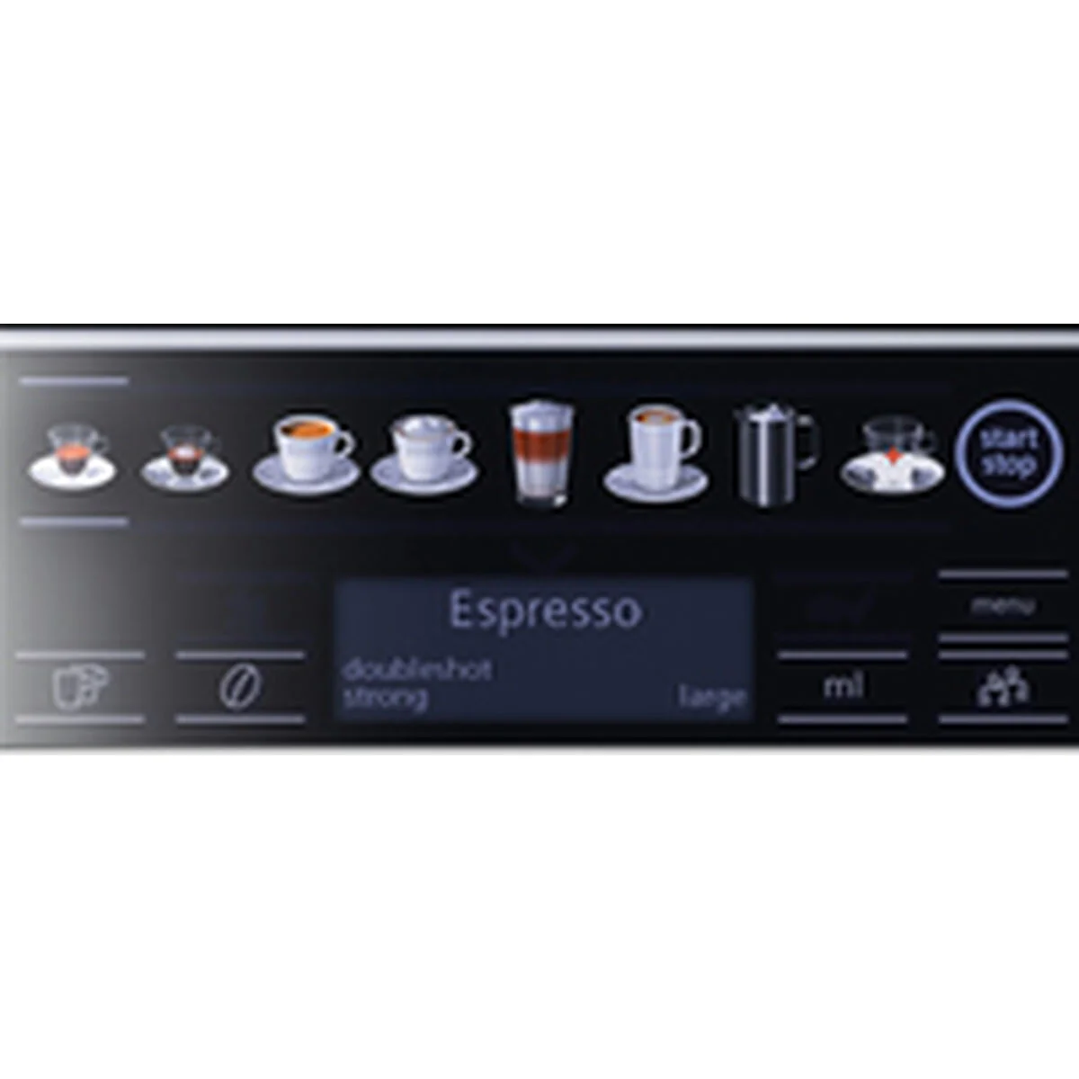 Superautomatisk kaffebryggare Siemens AG TE657319RW Svart Grå 1500 W 2 Csészék 1,7 L