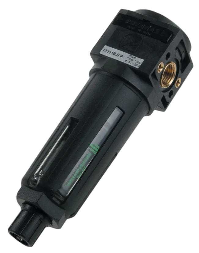 Pneumax 17101B.A.P.S Size 1 Techno Filter 1/4 5?��m BP c/w Autodrain
