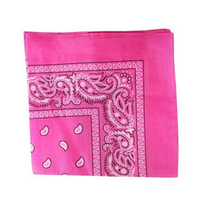 Pink Cowgirl Costume Bandana 22