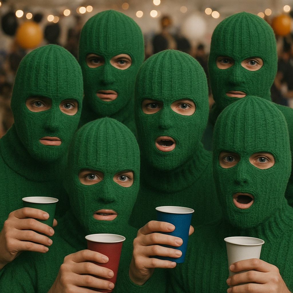 Ski Face Mask Thief Mask Sheisty Mask Kelly Green 3061NG