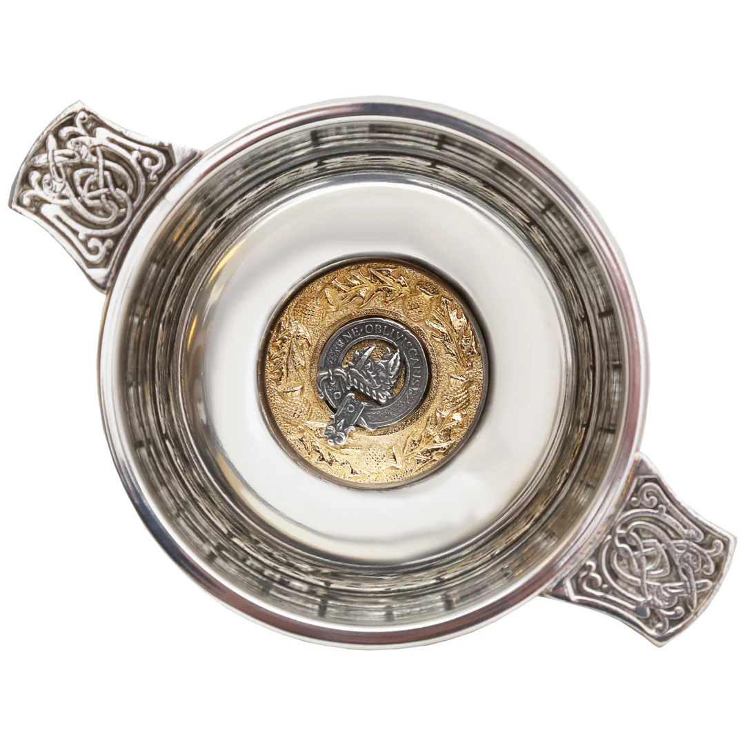 Clan Crest Quaich - Campbell