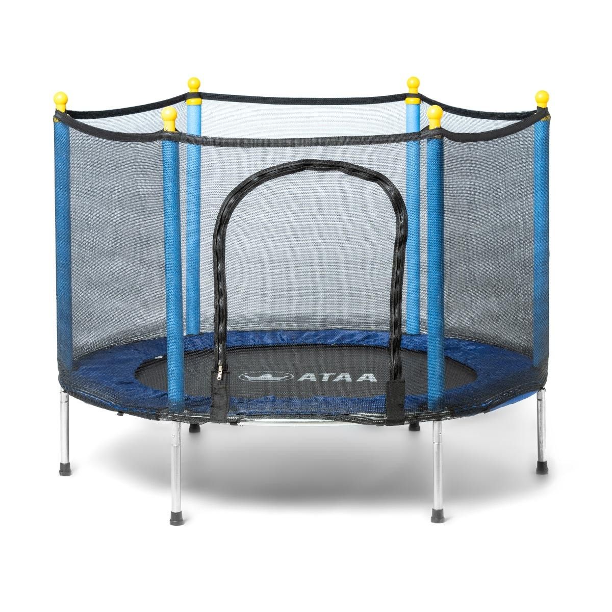 Cama Elástica Infantil Salty 140 Azul - Juegos Y Juguetes Infantiles Para Niños Al Aire Libre