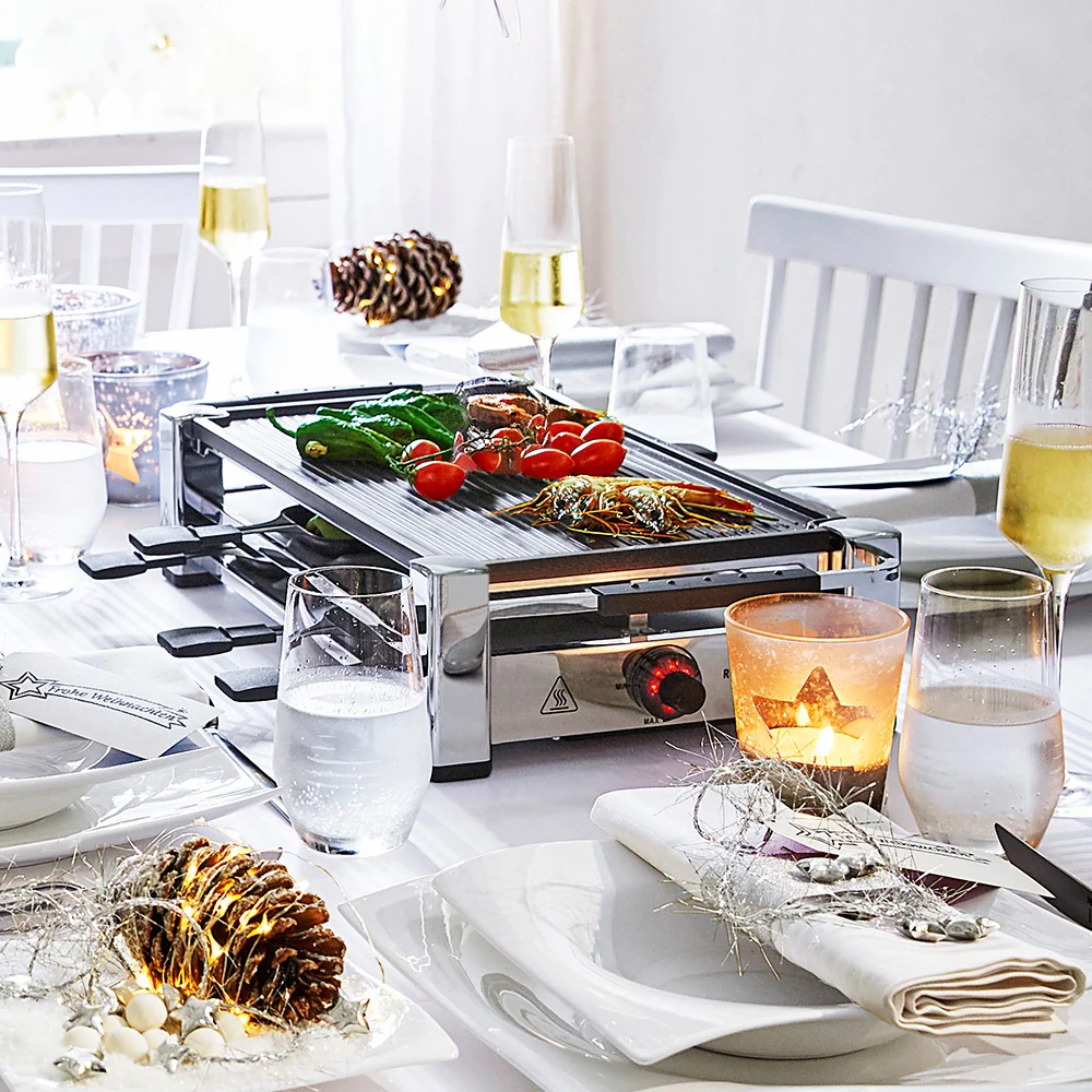 2025 Parrilla raclette Rommelsbacher RCC 1500 Fashion