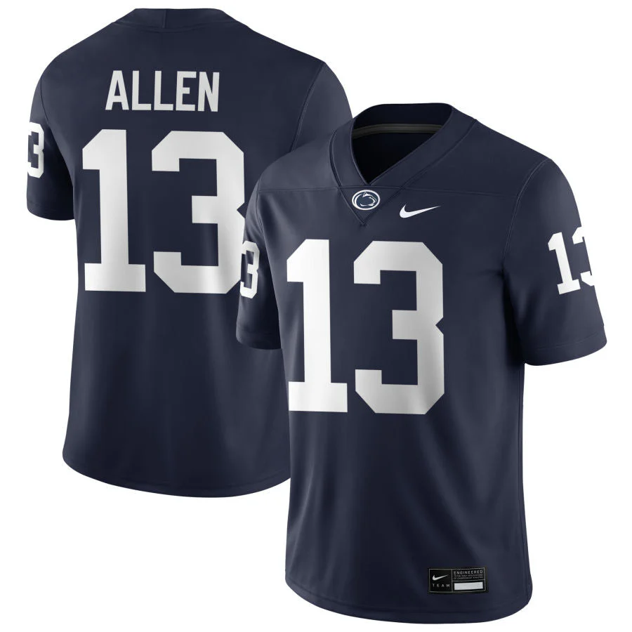Men��s Penn State #13 Kaytron Allen Football Jersey