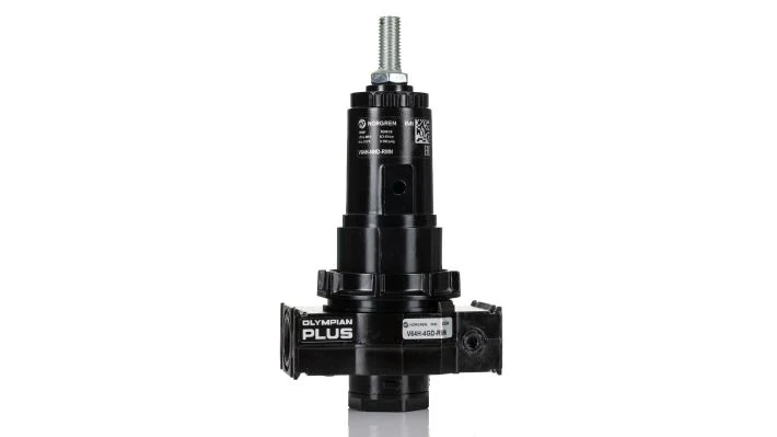 Norgren V64H-4GD-RMN, Olympian Plus pressure relief valve, G1/2, 1-10 bar, without gauge