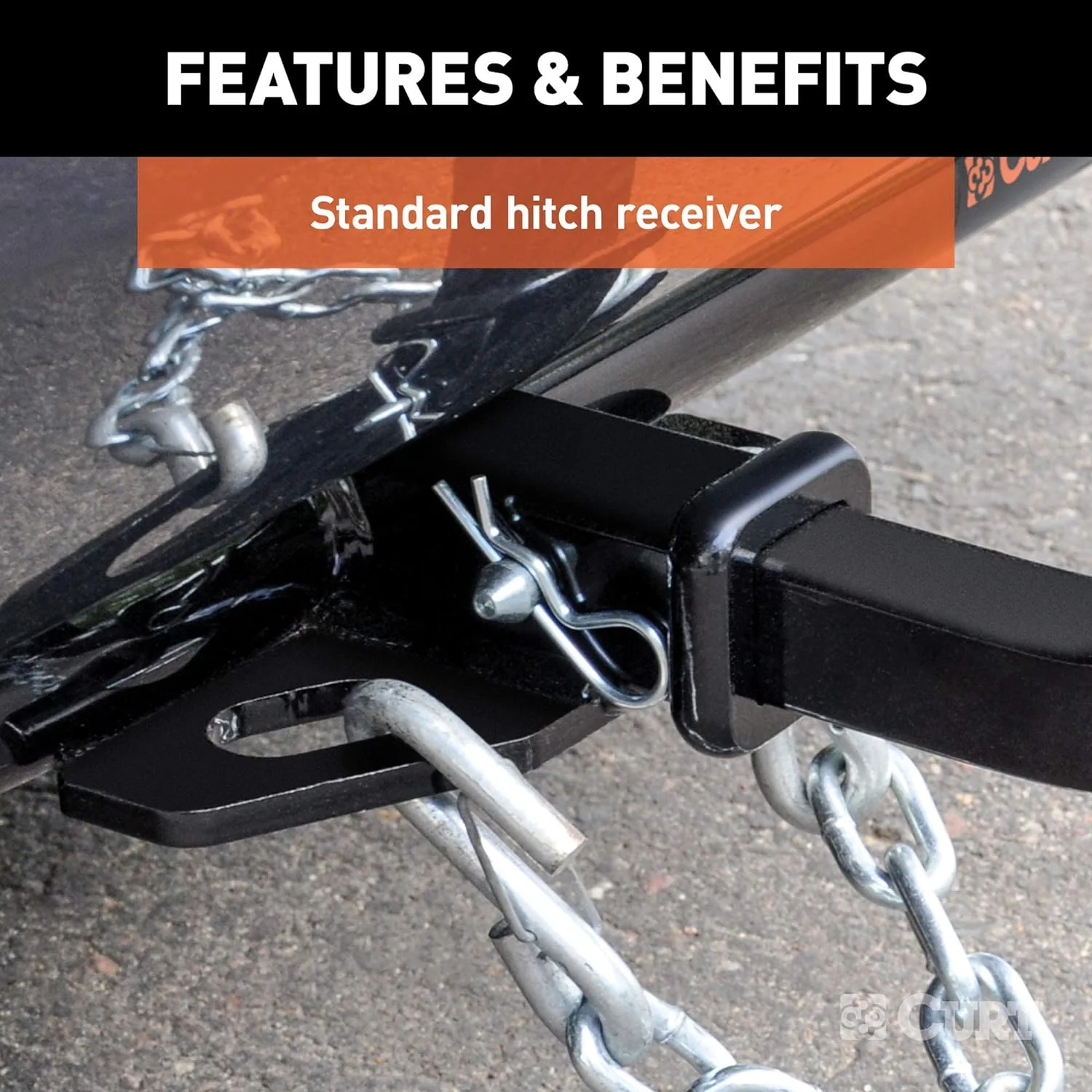 1 Trailer Hitch with Ball Mount