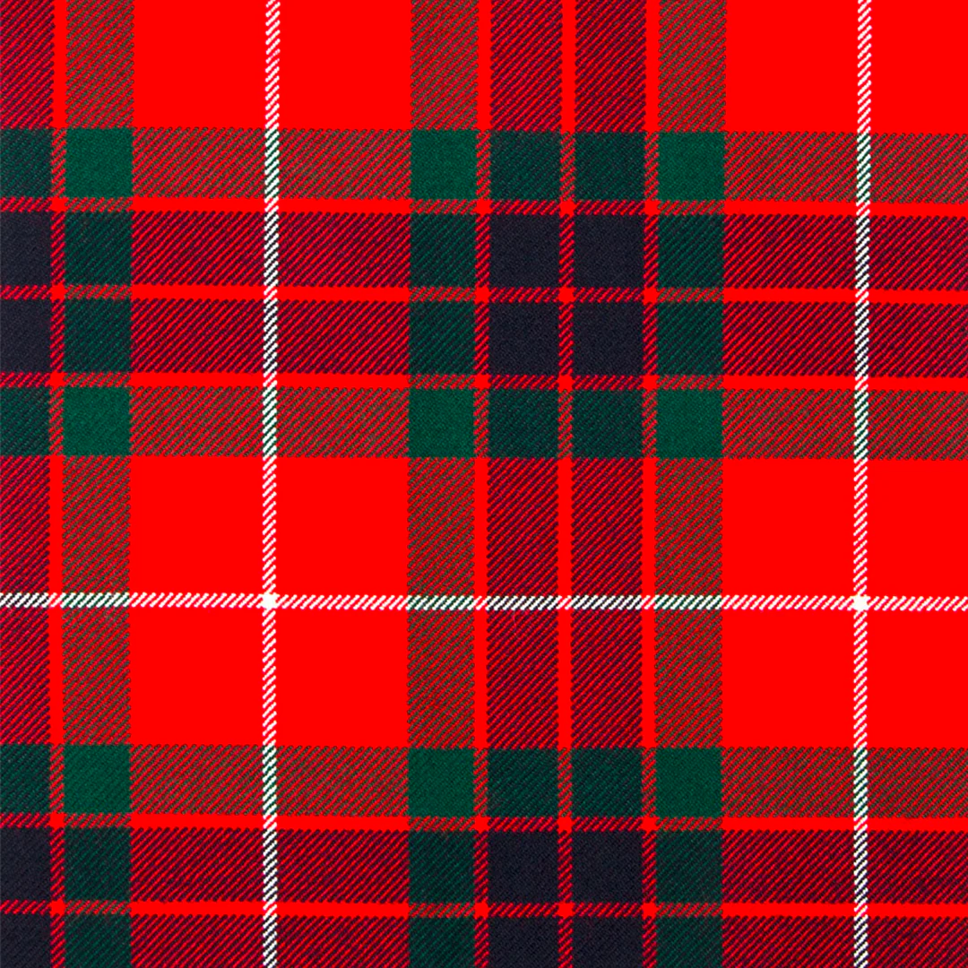 Fraser Red Modern Tartan