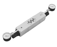 Norgren V71012-KB4, Single pressure regulator plate, ports 2 and 4 regulated