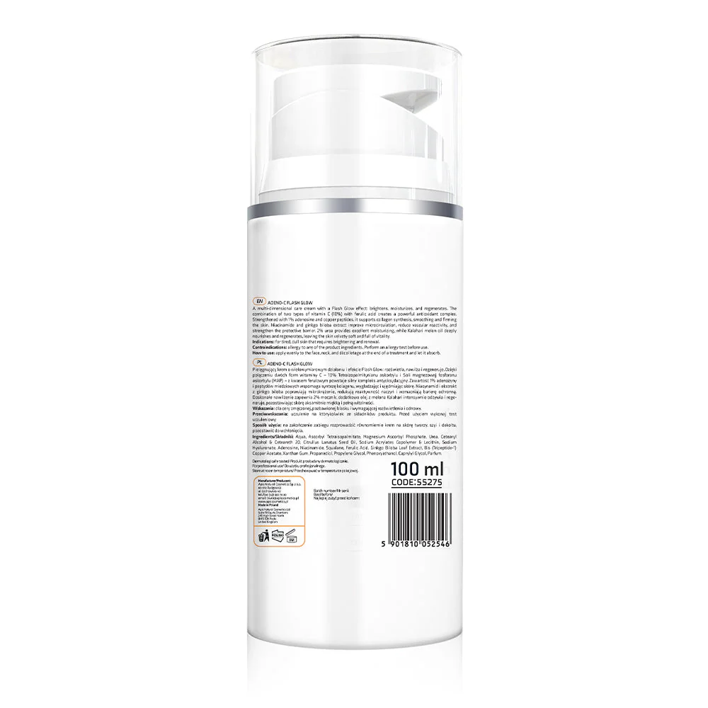 Apis ADENO-C Flash Glow Energising Face Cream | 100ml