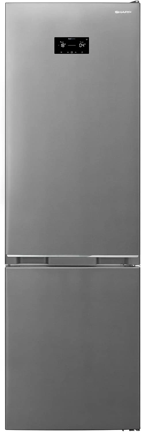 Sharp SJ-BA20DHXIC-EU Koelkast Koelvriescombinatie NoFrost Inox Look