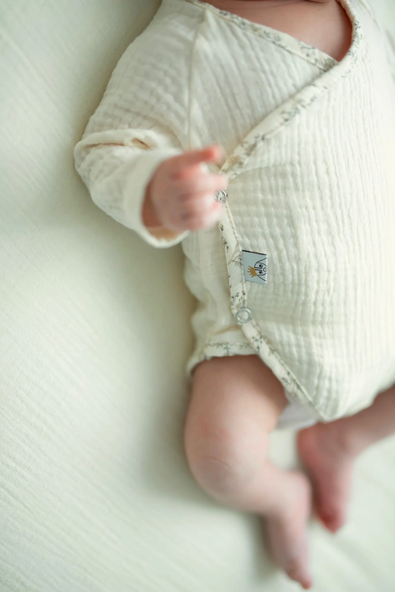 Conjunto Body Gasa Cruda + Polainas Gasa Cruda