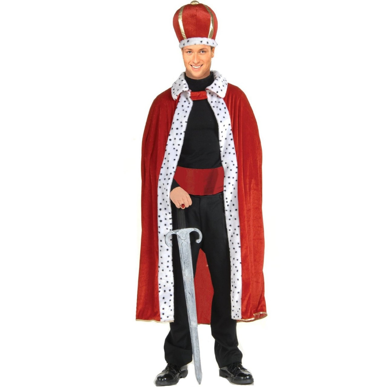 King Robe & Crown Costume Adult 4390
