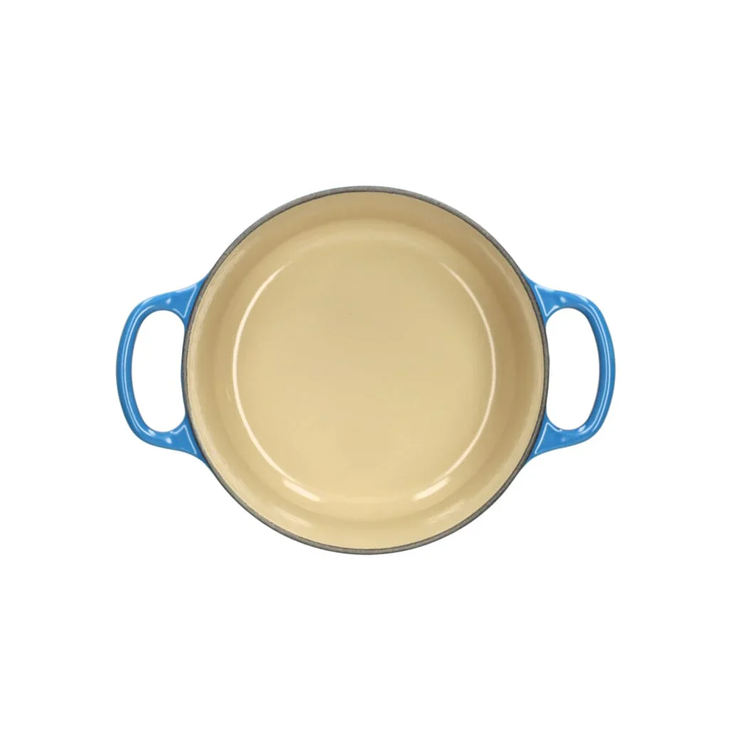 2025 Le Creuset - Cocotte redonda Signature Azure de 18 cm y 1,8 l