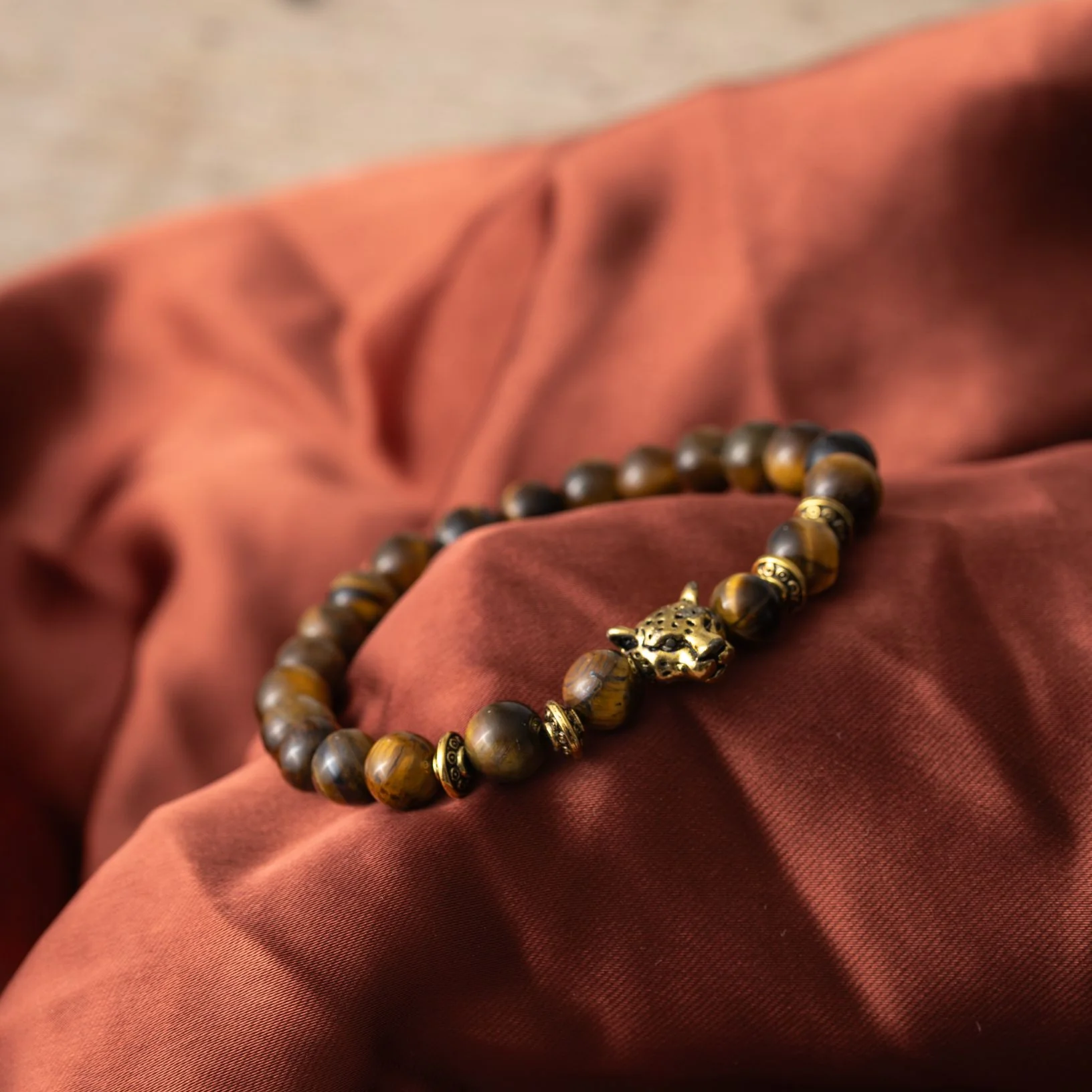 Balans Armband - Tijgeroog - Luipaard - Waakzaamheid