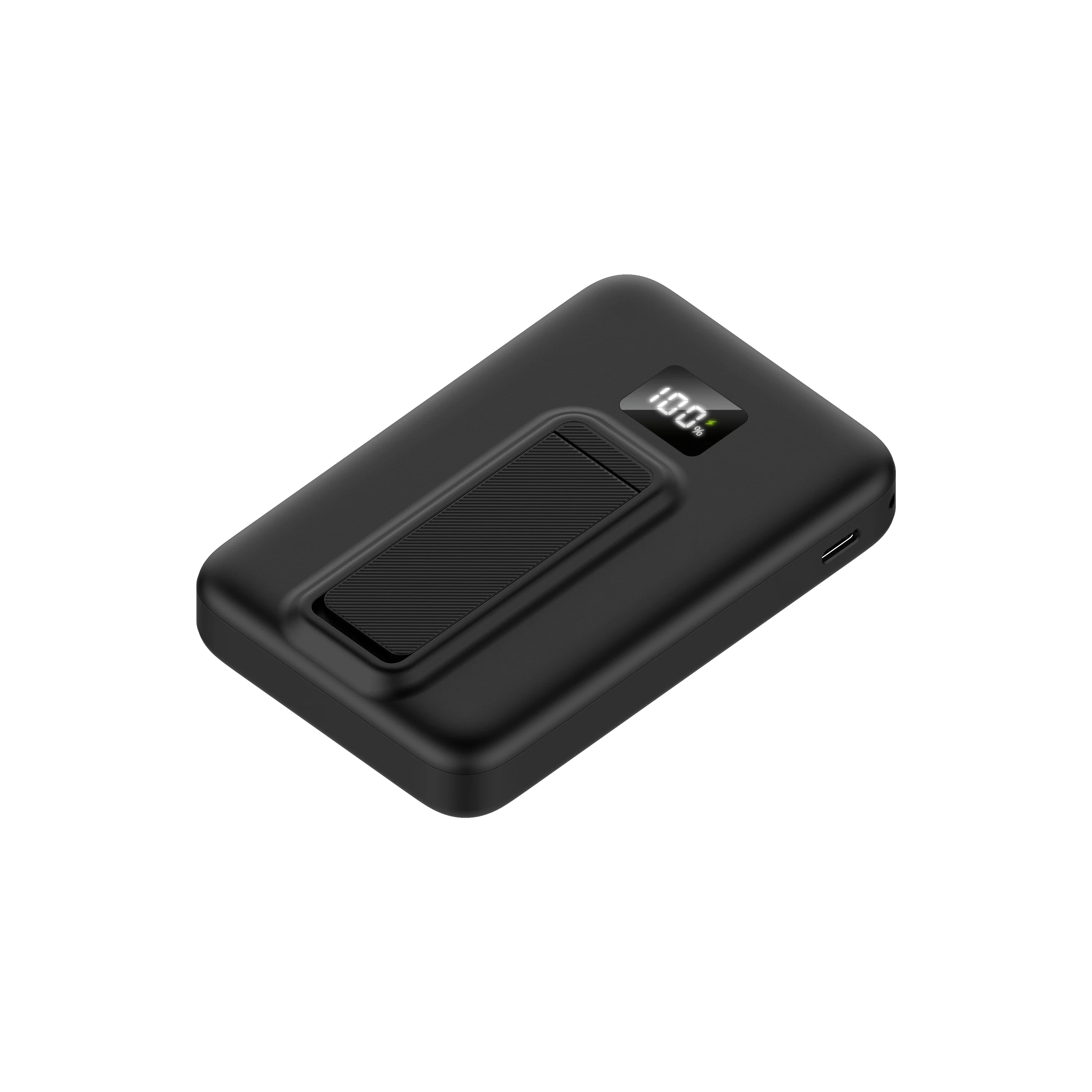 Powerbank f��r iPhone und Smartphone mit MagSafe Magnet und Handyhalter 10.000 mAh