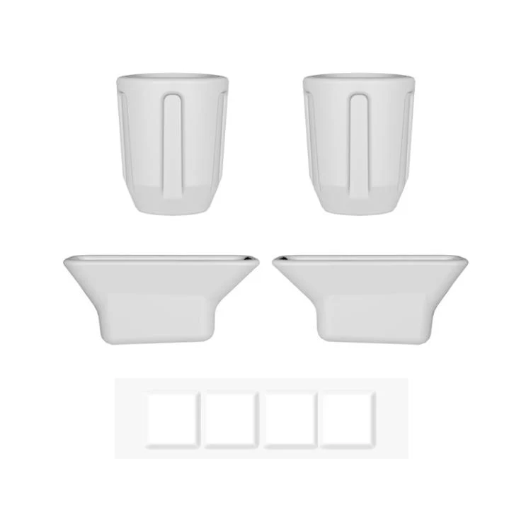 For DJI Mavic Air 2S BRDRC Drone Legs Feet Cover Protective Pad Dust-proof Cover, For DJI Mavic Air 2S