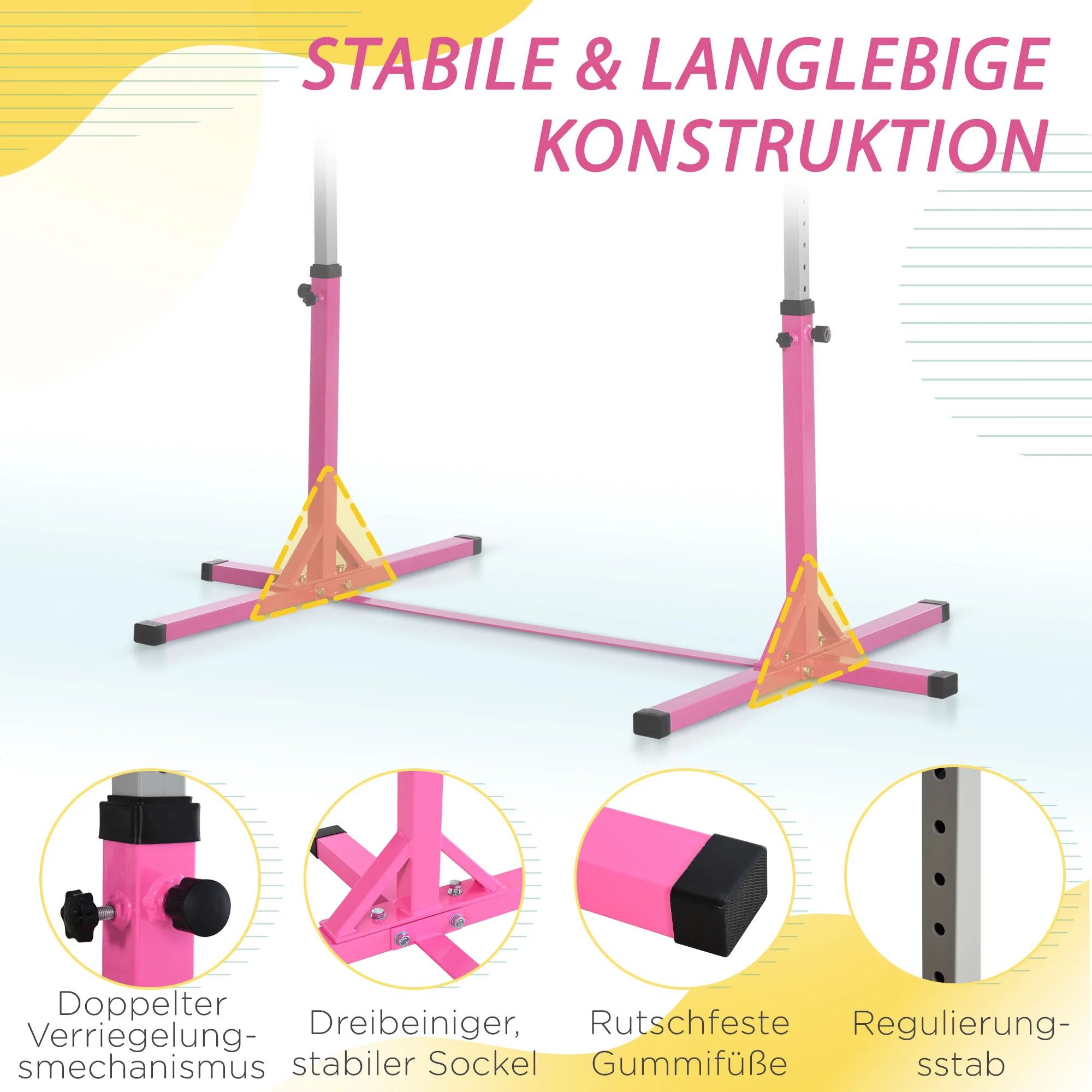 HOMCOM gymnastiekstang gymnastiek