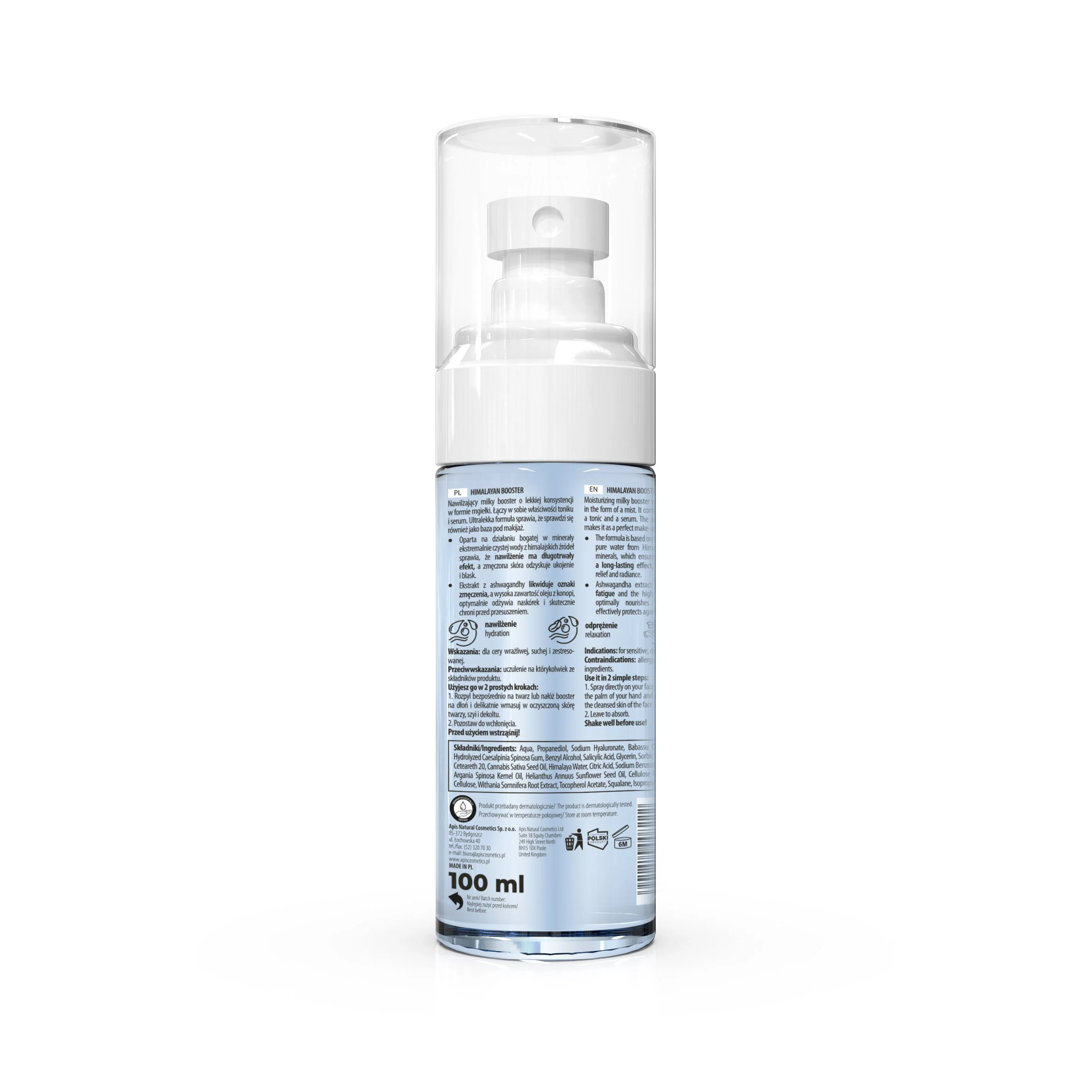 APIS Himalayan Moisturising Milky Booster Mist | 100?ml