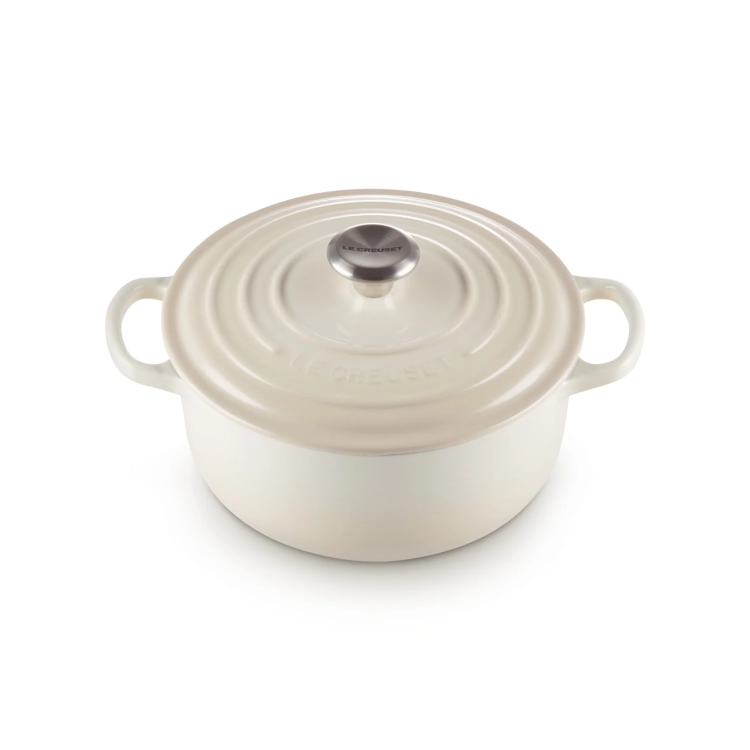 Le Creuset Pfanne Gusseisen-Bräter 20cm Meringue