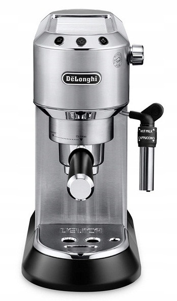 Ciśnieniowy Ekspres kolbowy do kawy spieniacz SLIM DeLonghi EC685.M (N)