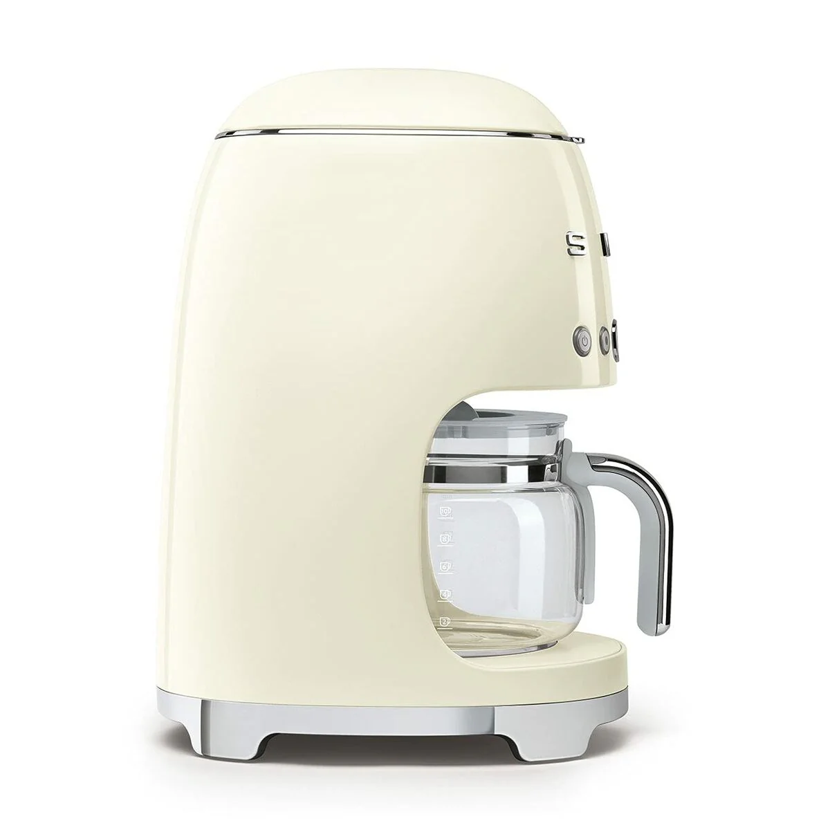 Kaffebryggare Smeg DCF02CREU 1050 W Retro Grå Kräm