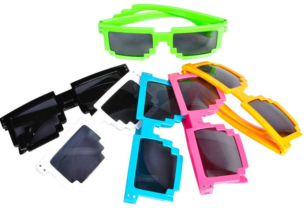 Pixel Sunglasses | Pixel Sunglasses Wholesale | Pixel Sunglasses Bulk | ADULT 12 PACK