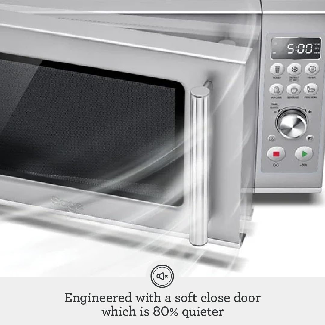 Breville BMO650SIL1BUC1 Compact Countertop Microwave