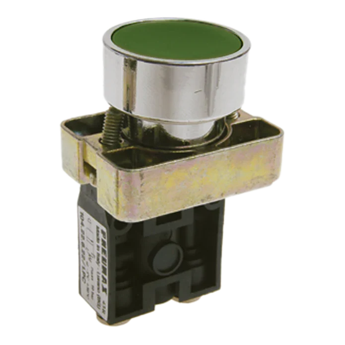 Pneumax 104.32.6.22/3.L.C - 3/2 Green Push Button Valve Normally Closed
