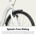 2025 Schwinn Meridian Adult Tricycle, Men's and Women's Beach Cruiser, 26-inch Wheels, Low Step-Through, Wide Saddle, Folding Rear Basket.
