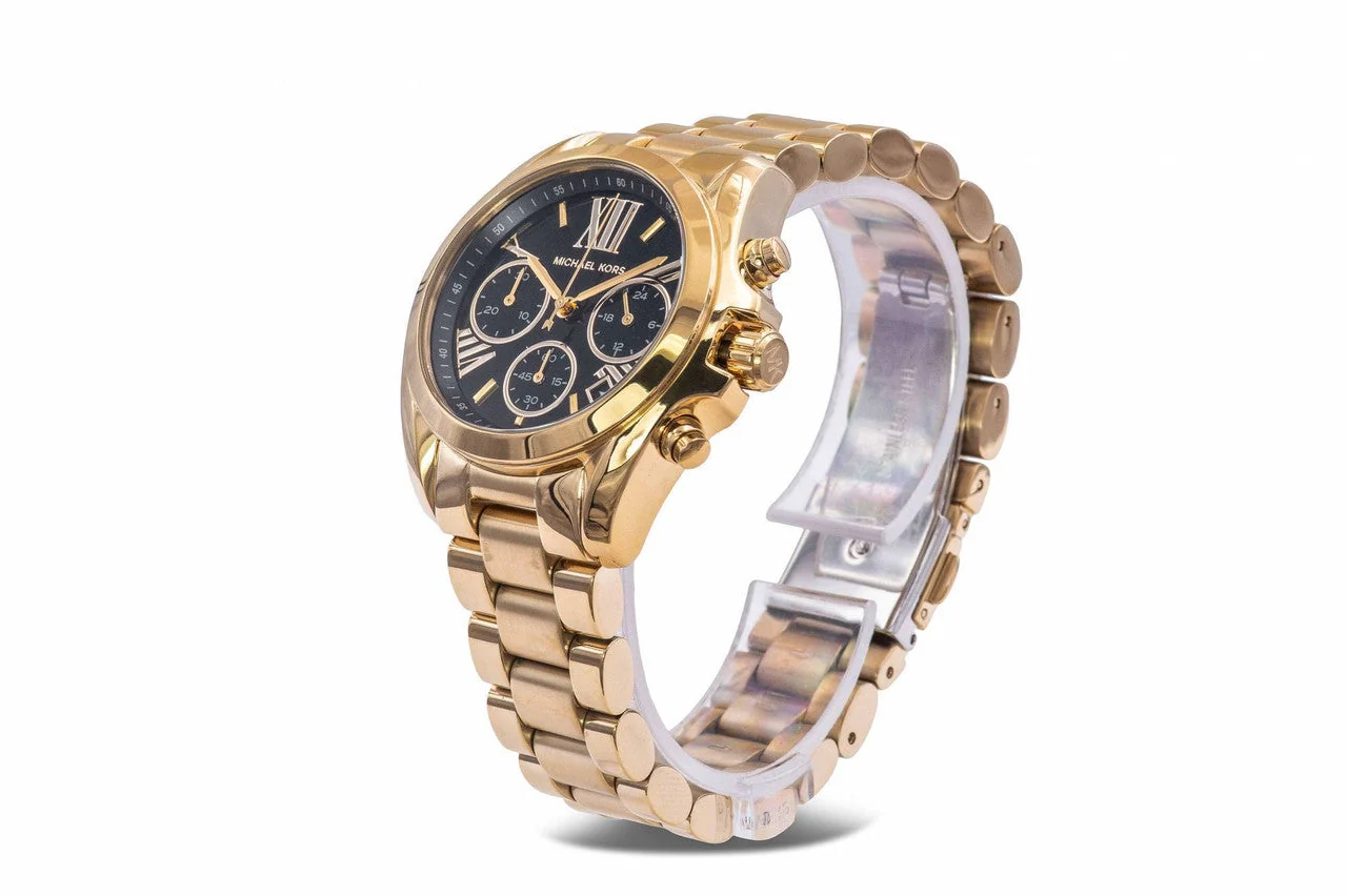 Michael Kors Bradshaw Chronograph Quartz Black Dial Women's Watch - MK6959