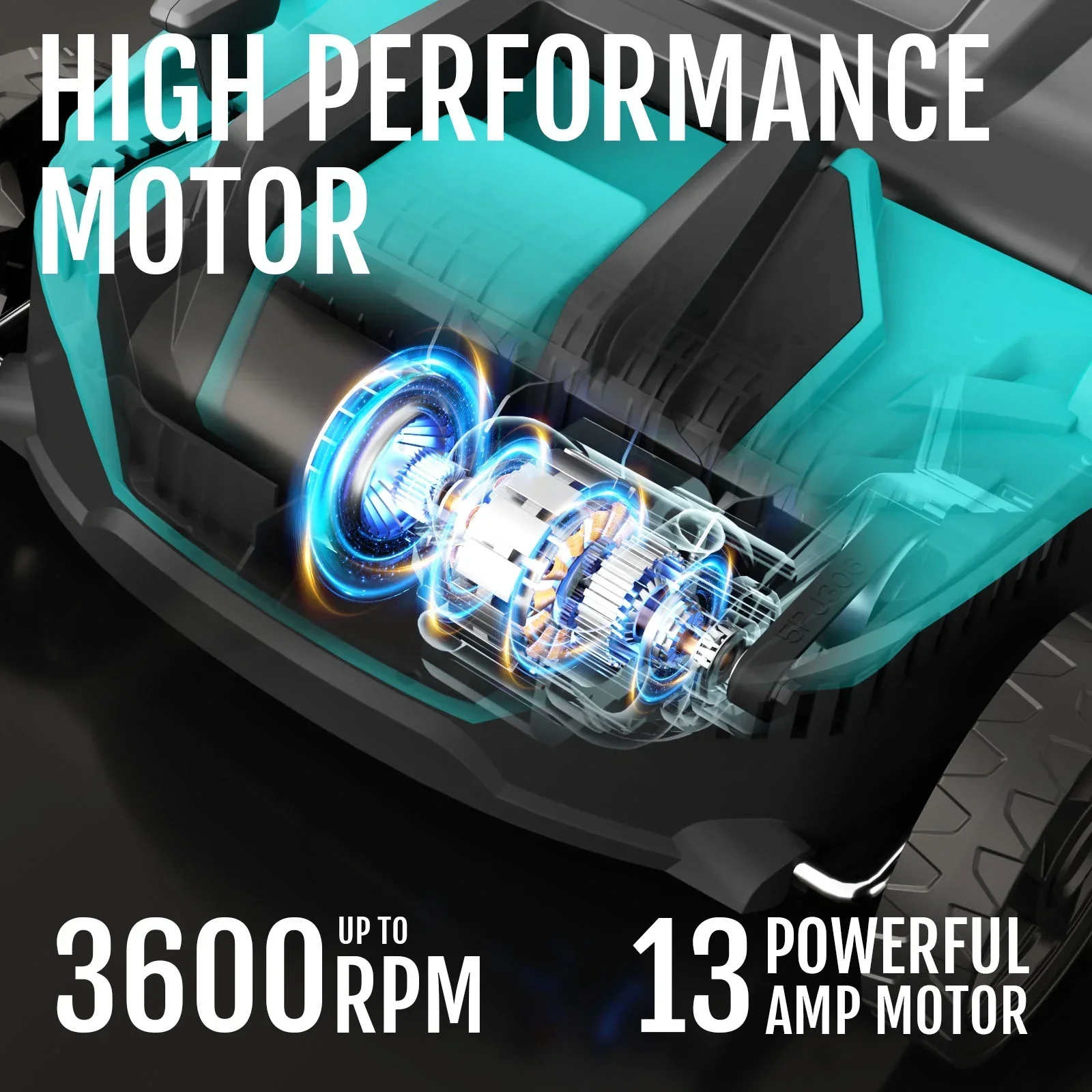 2-in-1 Scarifier and Dethatcher -C Deep Soil Revitalization with High-Torque Motor, Adjustable Depth Control, Dual Safety Switch & Removable 10.5-Gallon Thatch Bag
