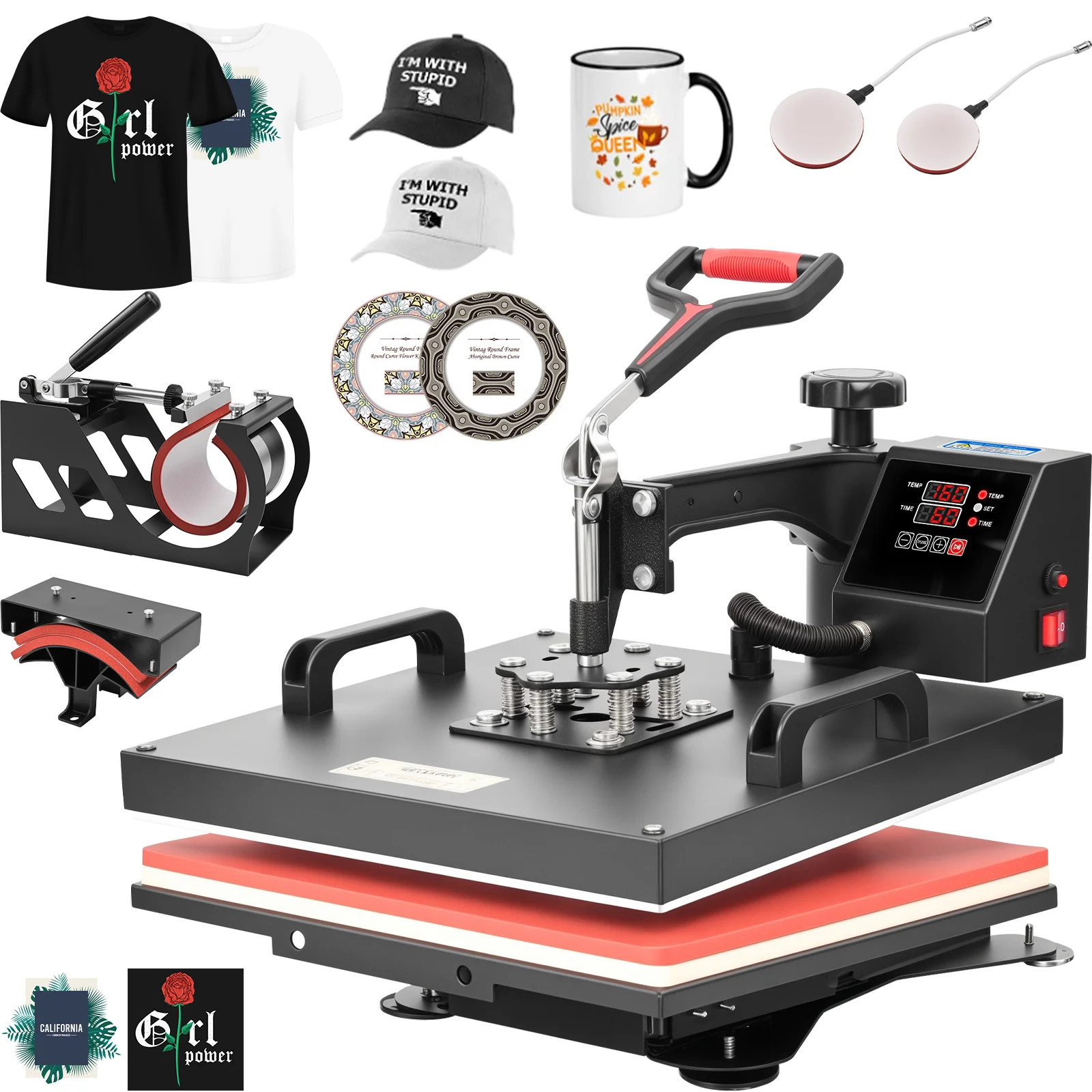 5 in 1 Heat Press Machine Printers