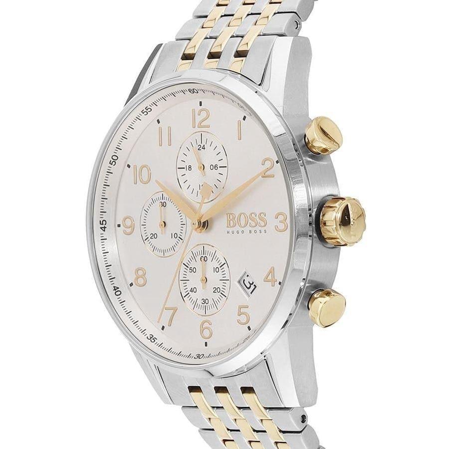 Hugo Boss Navigator Classic, Stainless Steel Chronograph Watch - 1513499