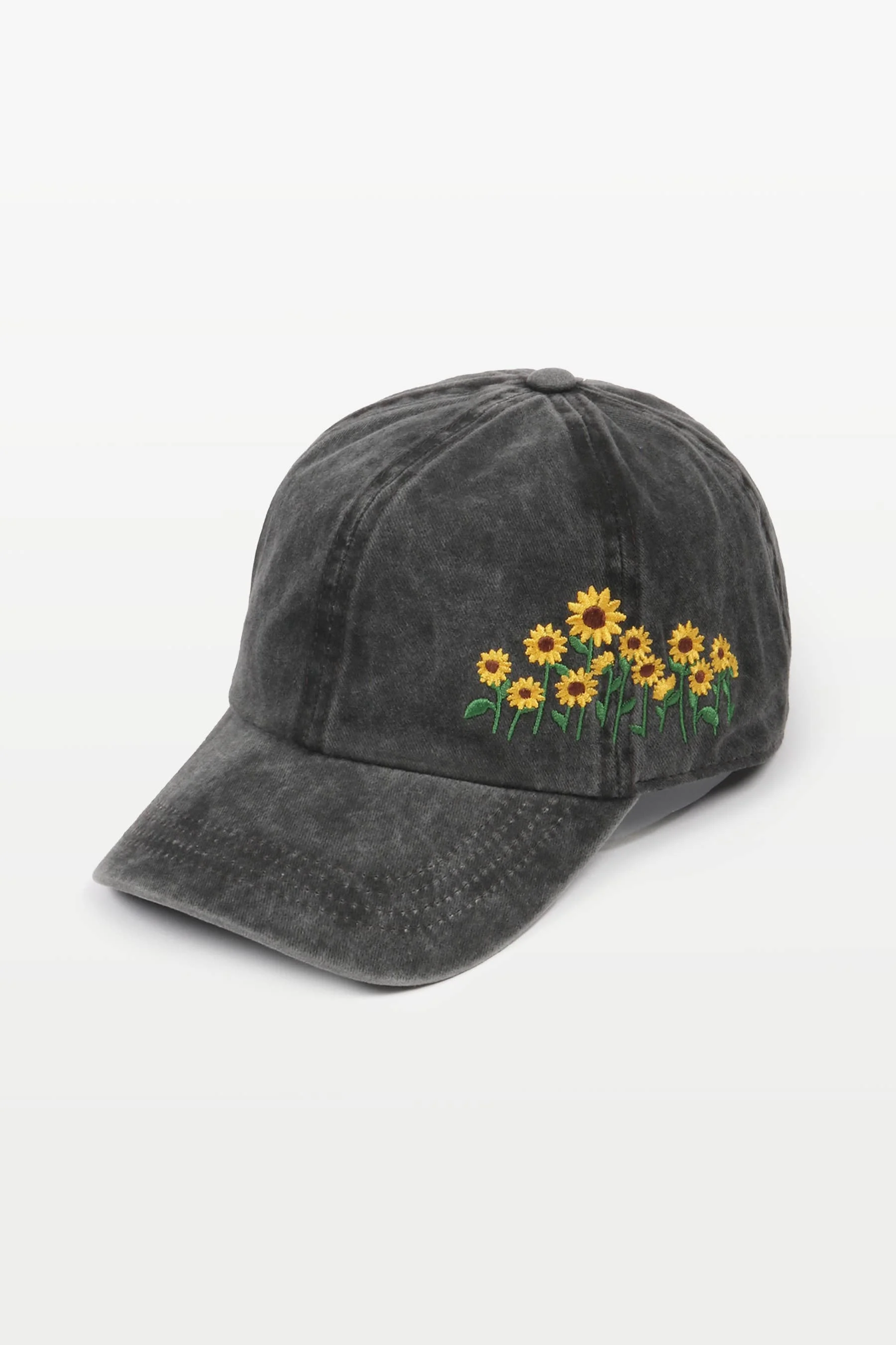Sunflowers Cotton Baseball Hat