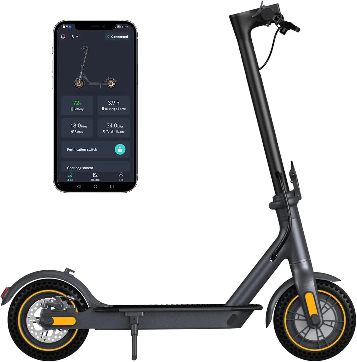 Electric Scooter -500W Motor 10