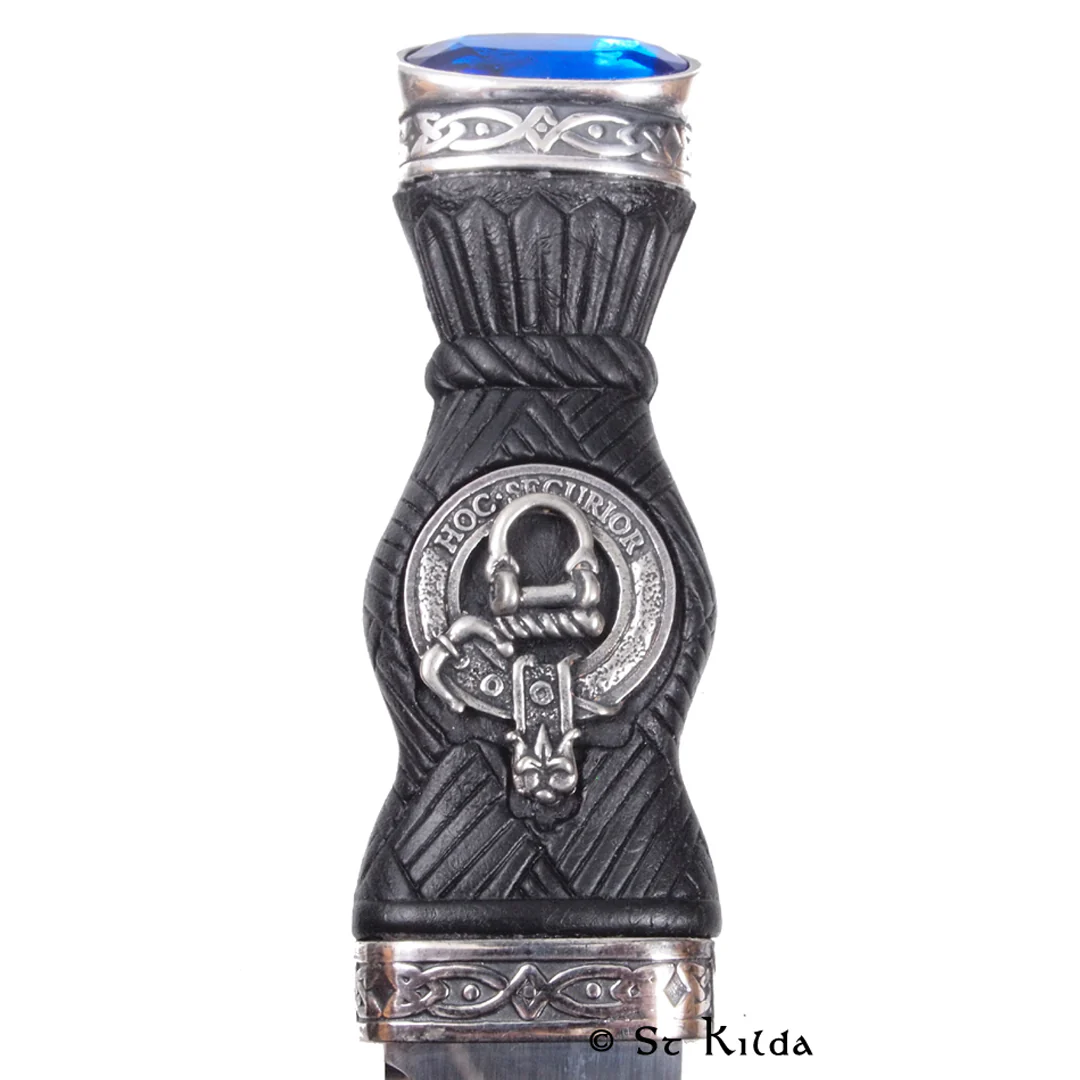Clan Crest Sgian Dubh - Grierson