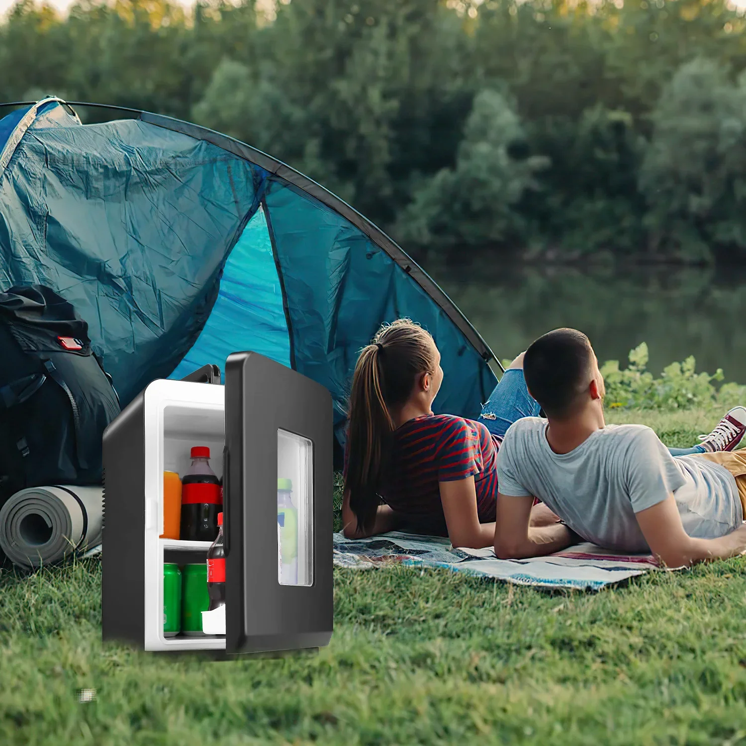 Sonnewelt 2-in-1 minikoelkast 15L koelbox