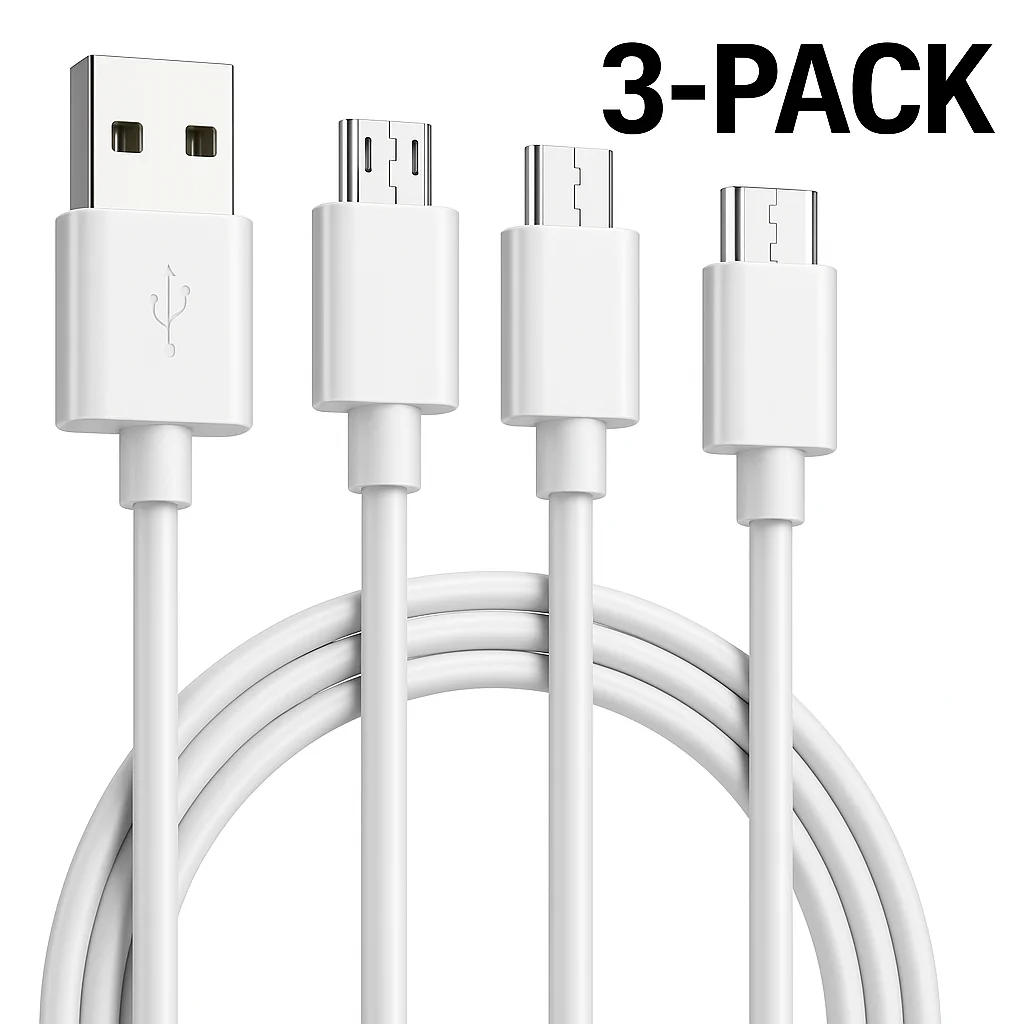 Micro-USB Ladekabel �?Schnelllade- & Datenkabel, robust und flexibel