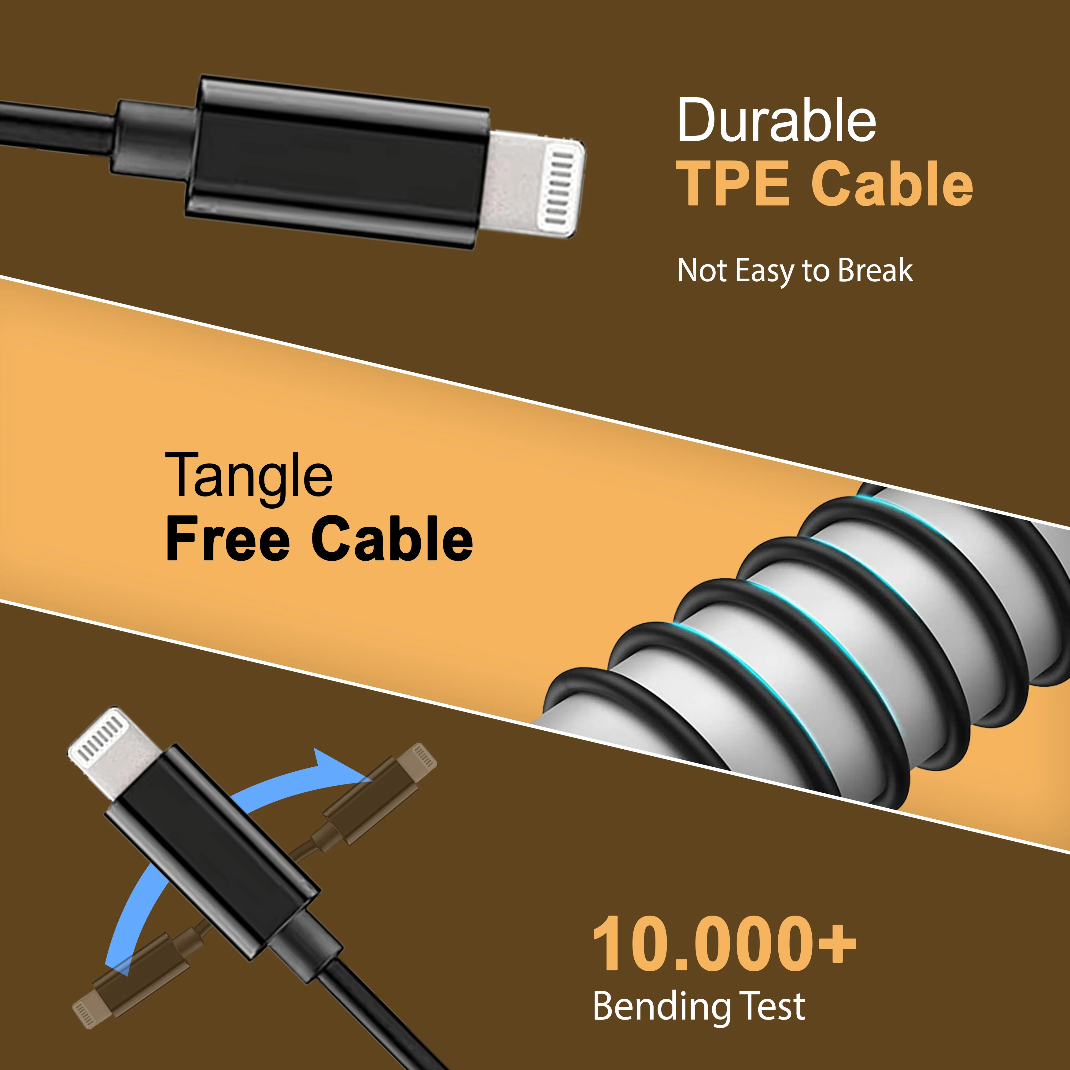 AUX Kabel für iPhone & Samsung �?Lightning / USB-C auf 3,5 mm Klinke Audio Kabel