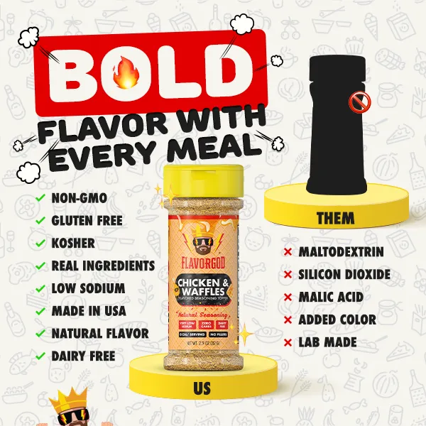 Chicken & Waffles Seasoning Toppers