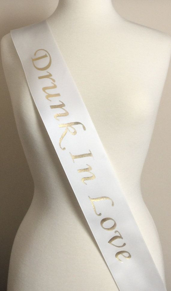 Party Sashes, Personalized For Bridal Party, Wedding Party, Bachelorette, Prom or Homecoming Satin Quality 60