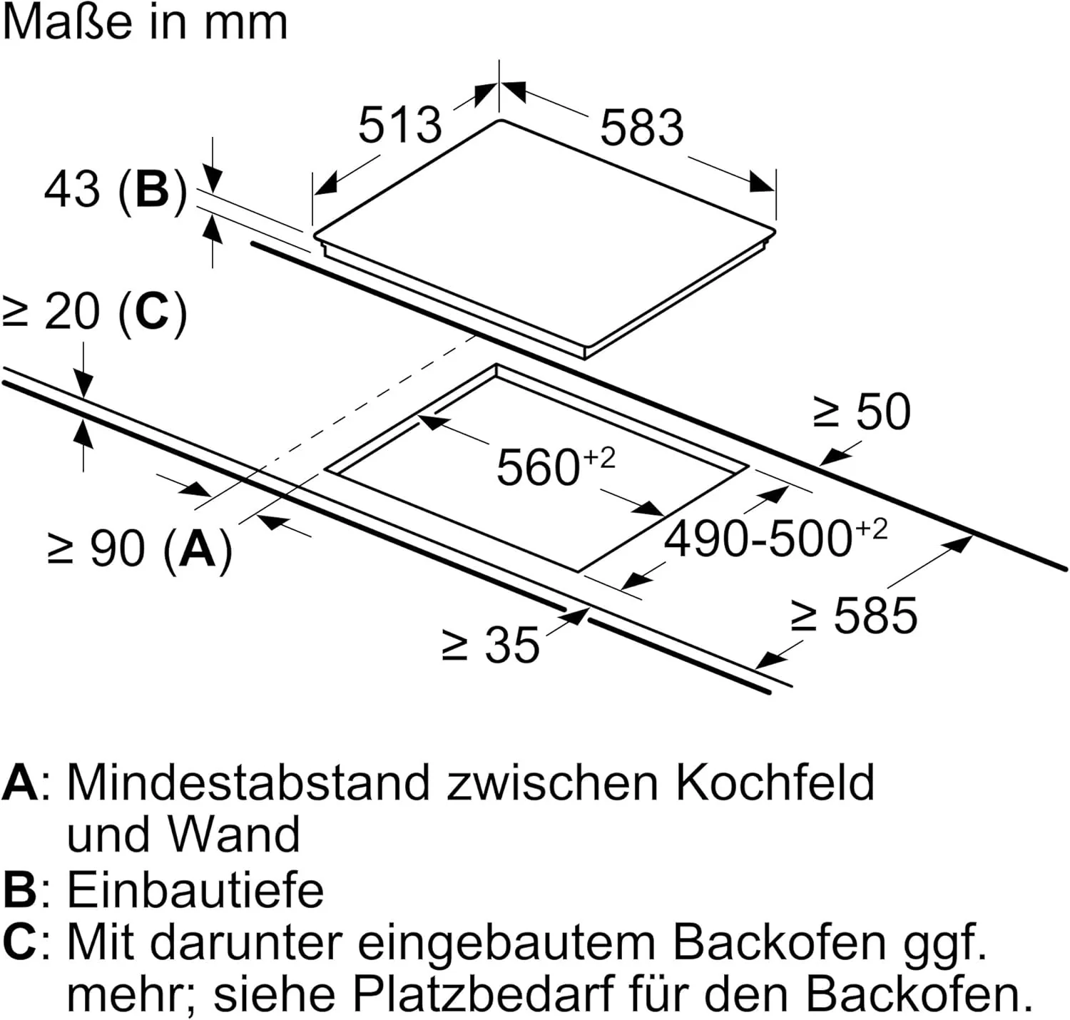 Siemens EQ522IA01, Einbauherd-Set, Bestehend aus HE517GBS4 Herd, 60 x 60 cm, 3D Hei?luft, Selbstreinigung, Clip Auszug & EI645CFB6E Induktionskochfeld, Br?terzone, powerBoost, Edelstahl Rahmen