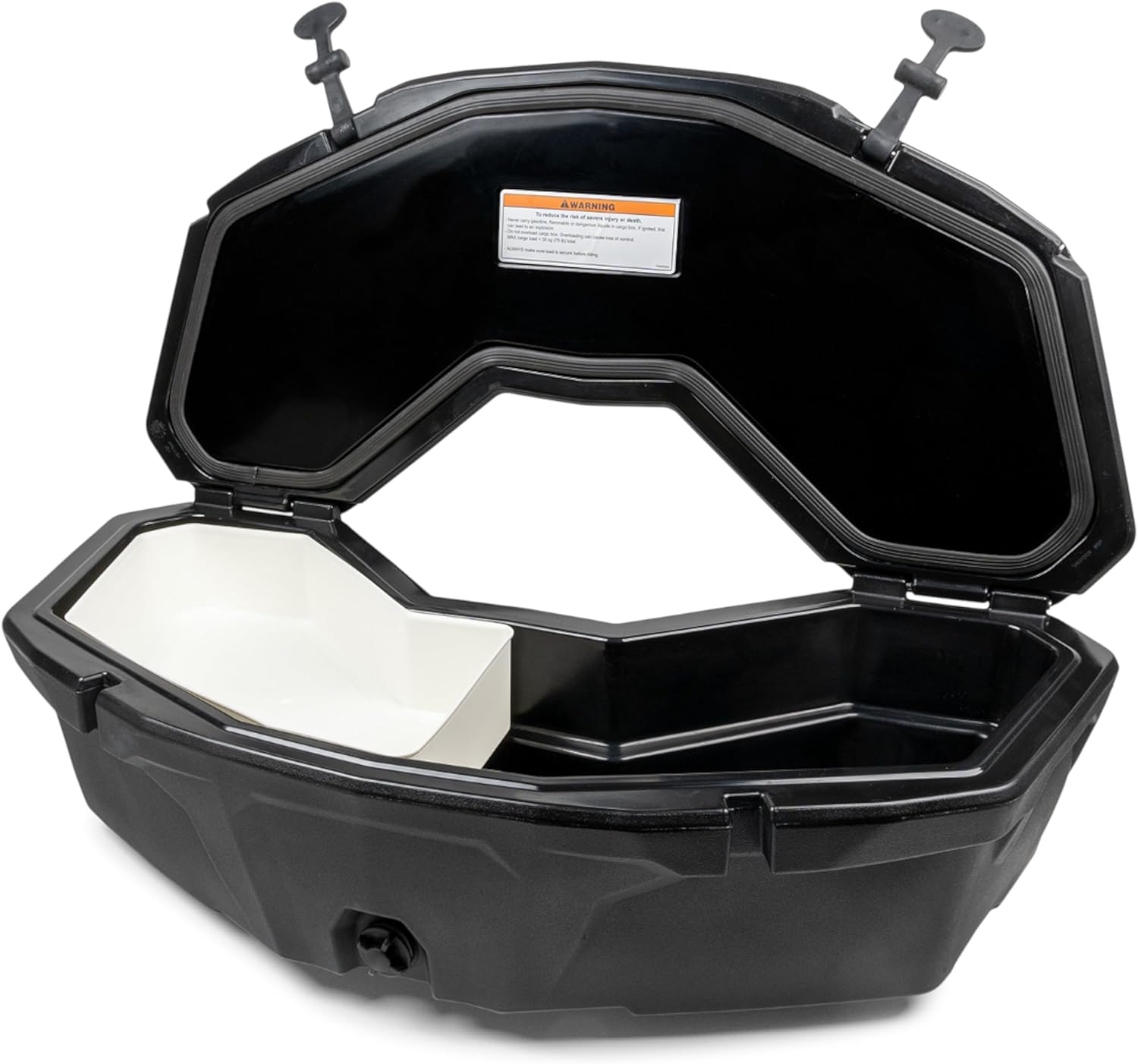Can-Am LinQ 8 Gallon Black Foam Cooler Box – Portable, Easy-On/Off, Weather-Resistant for Camping/Fishing
