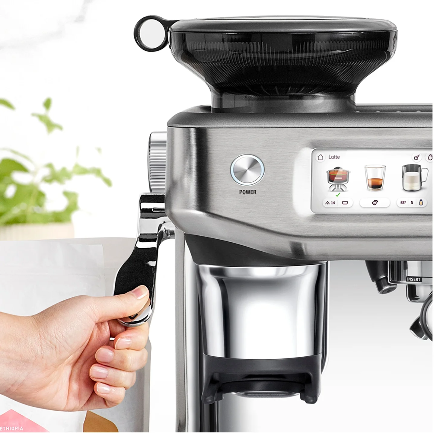 Sage macchina da caffè the Barista Touch Impress   Black Truffle  SES881BTR4FEU1
